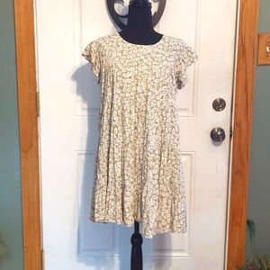 Cute Daisy print mini dress